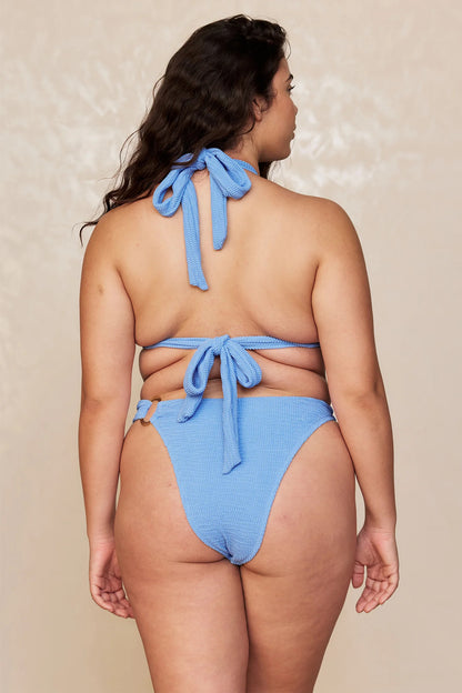 Bronte Bottom - Azure Crinkle