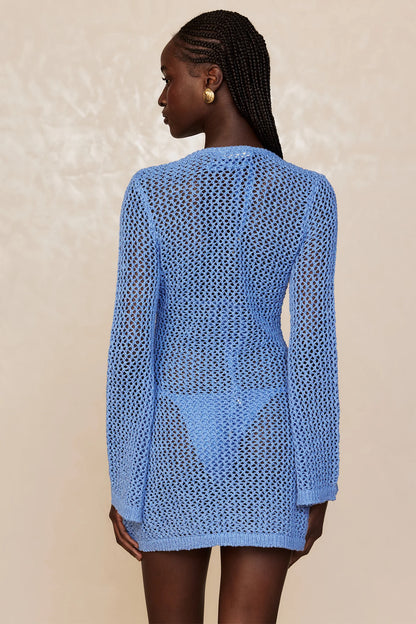 Montego Mini Dress - Azure Petit Crochet